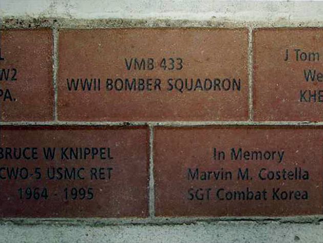 VMB-433 Memorial Brick